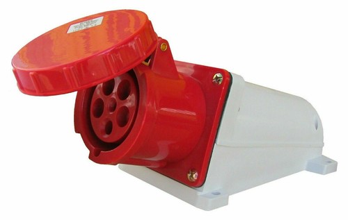 63amp pin red 415v n - red, 3p+n+e