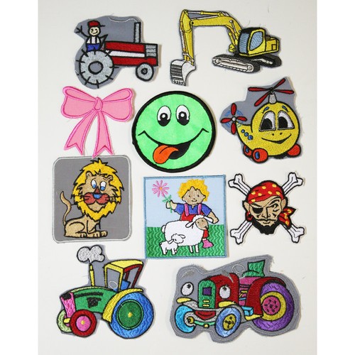Patch kids motifs - x, job