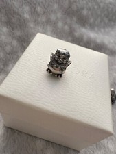 Genuine PANDORA Silver EASTER CHICK Hatching Chicken Charm 790528 Retired