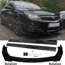 For Vauxhall Opel Vectra C MK2 Front Bumper Lip Splitter Spoiler + Side Skirts