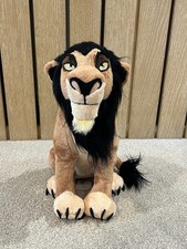 Disney Store Scar 14” Plush Soft Toy From The Lion King Movie