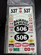 Tamiya Vintage 1980s Sandscorcher Roughrider Decal Sheet New Nos Rc Car Spares U