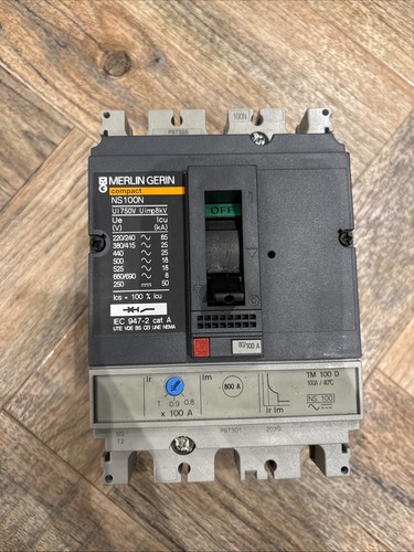 Merlin gerin mccb 100 amp - mccb,