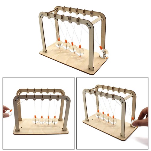 Diy newtons cradle glass - diy,