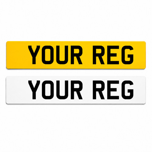 Number plates premium 2d - number,