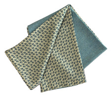 Blue Wool Scarf - Yorkshire Tweed - Unisex