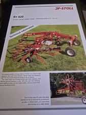 JF Stoll Rake Tractor Brochure