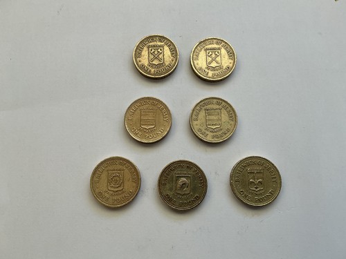 Jersey one pound coins - x,