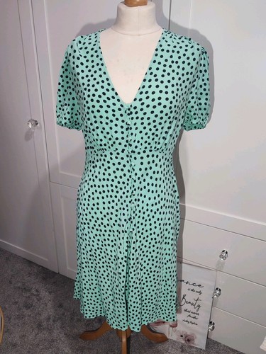 Ghost mint green polka - mint,