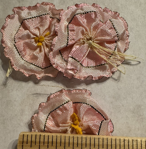 1920 silk ribbon art french - 1920"s,