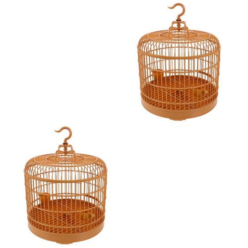 2pcs durable hanging bird cage - bird,