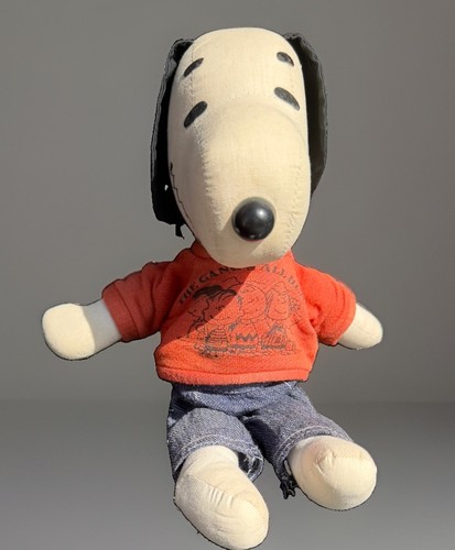 Vtg snoopy plush - plush, 1966