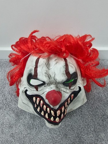 Evil clown latex - latex, mask