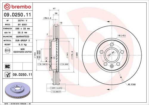 Brembo brake disc - brake,