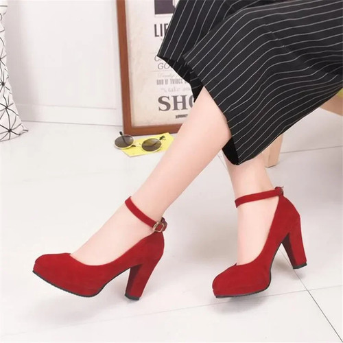 Women chunky platform high - chunky,