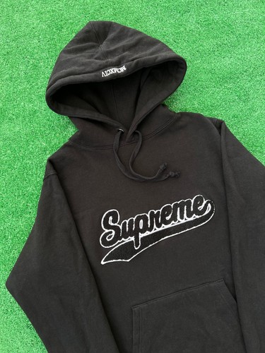 Supreme chenille script hooded - supreme,