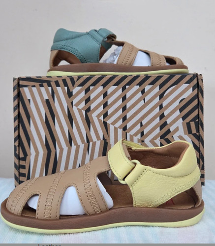 Camper twins kids - twins, leather