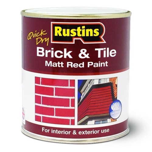 Matt red brick and tile - red,