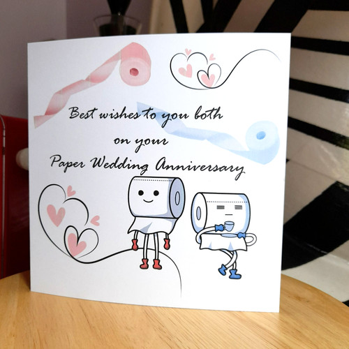 First wedding anniversary - first,