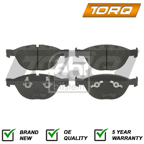 Brake pads set front torq - brake, fits