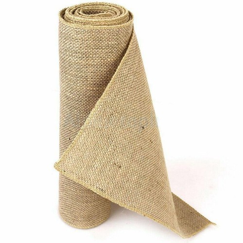 Natural brown jute hessian - natural,