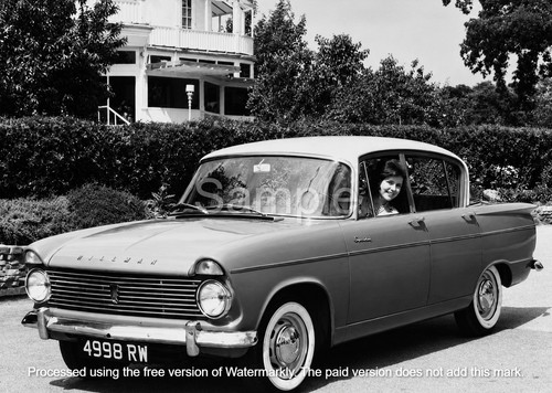 Hillman super minx photo of - -,