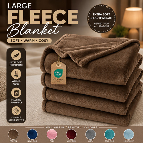 Fleece throw blanket - fleece,