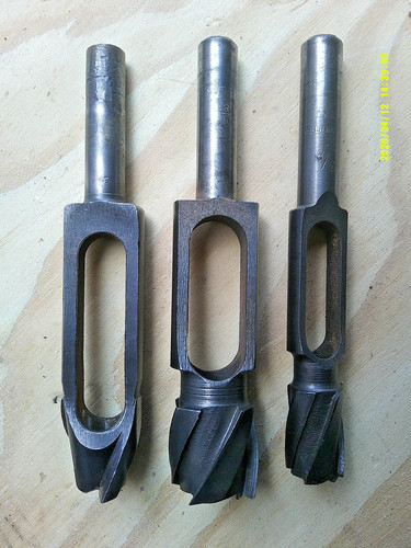 Mortice machine plug cutters - mortice,