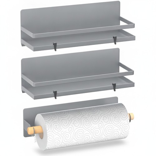 Magnetic spice rack organizer - spice,