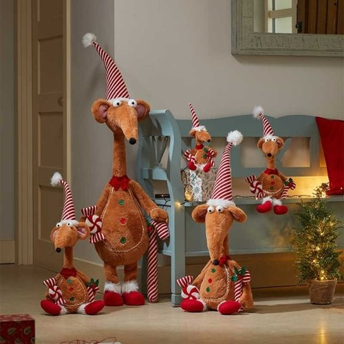 Christmas gingerbread rat - christmas,