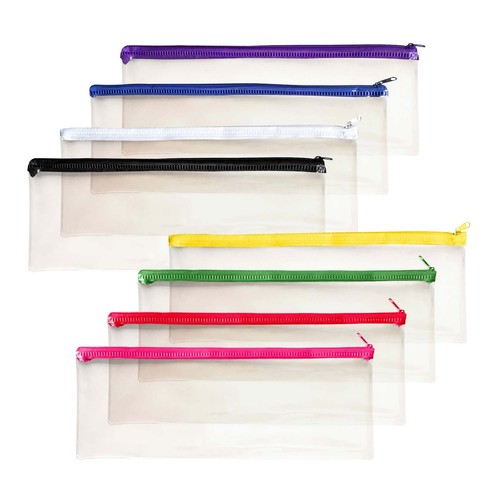 Clear exam pencil case - pencil,