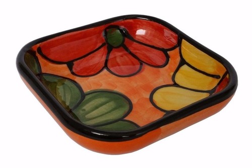 Square tapas dish bowl 12x12 - tapas,