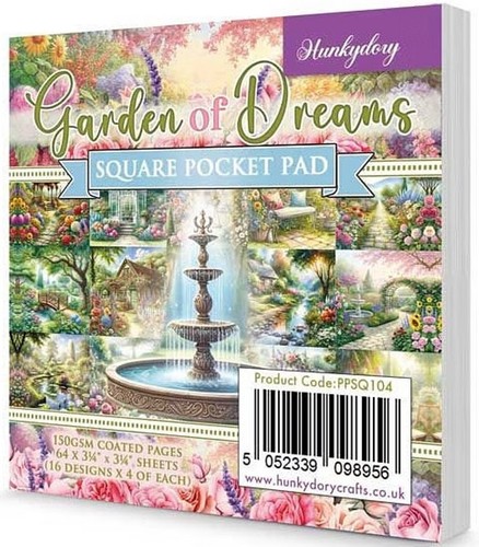 Hunkydory square pocket - pad, ~