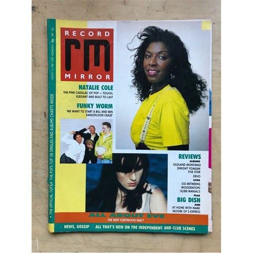 Natalie cole record mirror - cole,