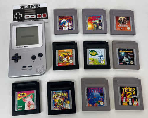 Nintendo game boy console - game,