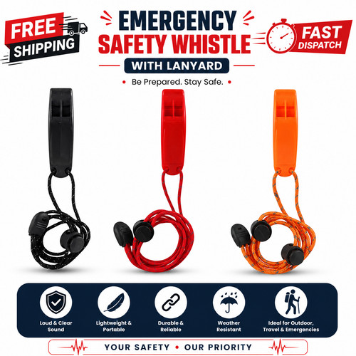 Emergency safety whistle - emergency,