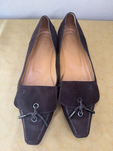Tod women brown suede - tod’s,