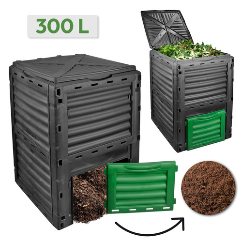 300l compost bin large - bin,