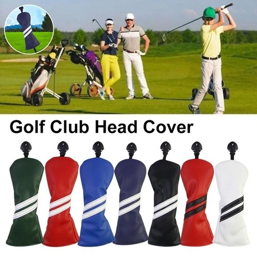 Leather golf club cover driver - club,