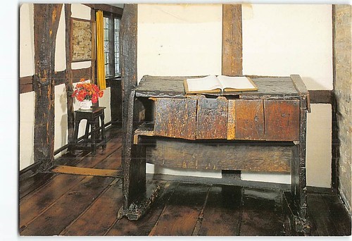 Postcard the old - old, desk