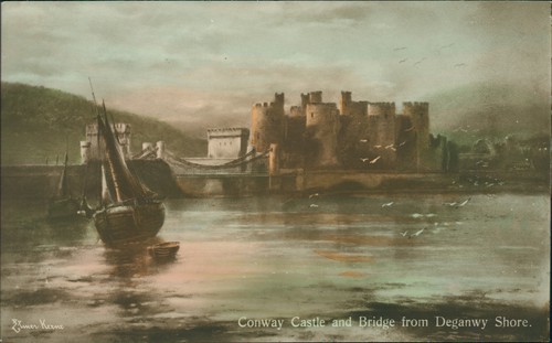 Conway castle bridge elmer - &,