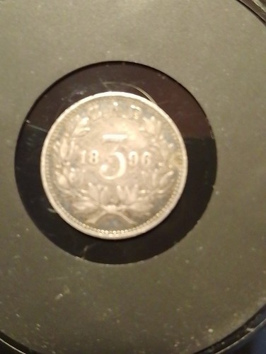 1896 south african threepence - 1896,