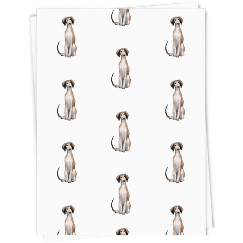 Saluki puppy gift wrap - 'saluki,