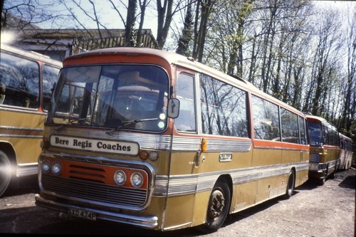 35mm original colour bus slide - original,