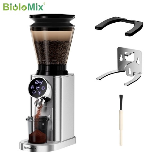 Electric burr coffee grinder - burr,