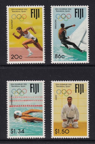Fiji 1992 olympic games set - 1992,