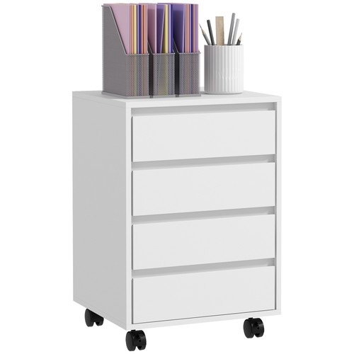 Homcom mobile vertical filing - vertical,