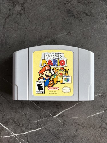 Paper mario - paper, n64)