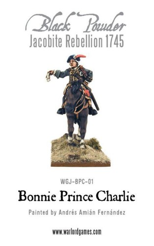 Black powder jacobite - black,