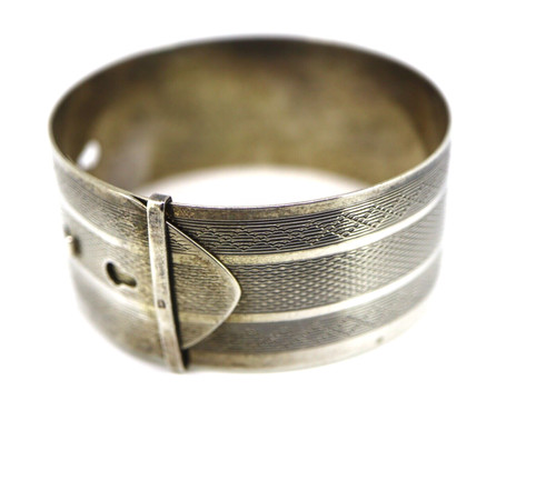 Vintage sterling silver belt - silver,